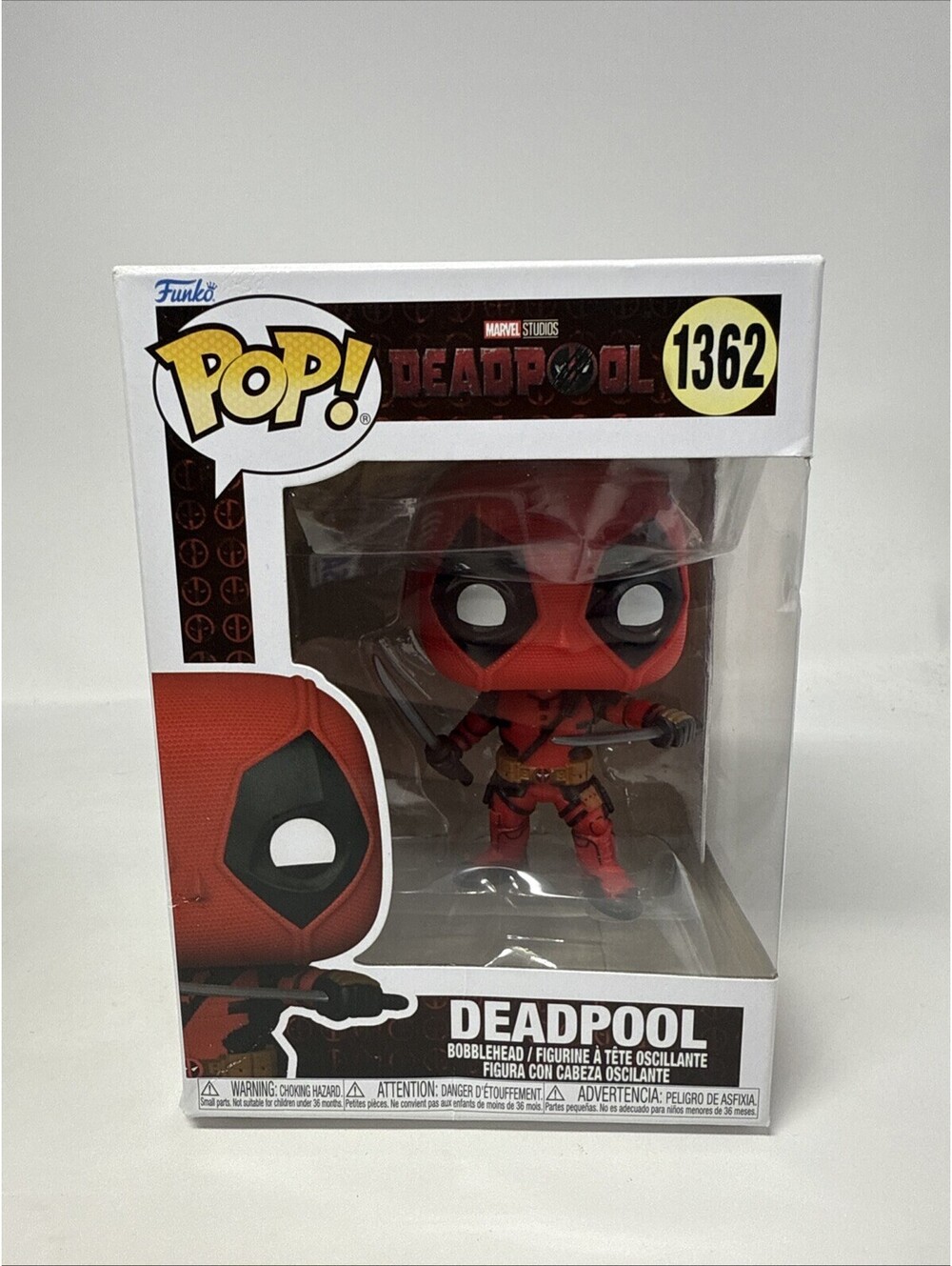 Funko Pop! Marvel Deadpool #1362 Pop! Vinyl Bobblehead Figure